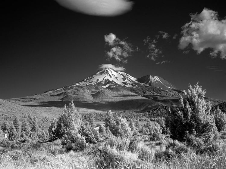 Picture of MOUNT SHASTA IN THE CASCADE RANGE SISKIYOU COUNTY CALIFORNIA