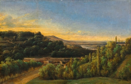 Picture of VIEW OF SAINT-CLOUD, NEAR THE SEINE