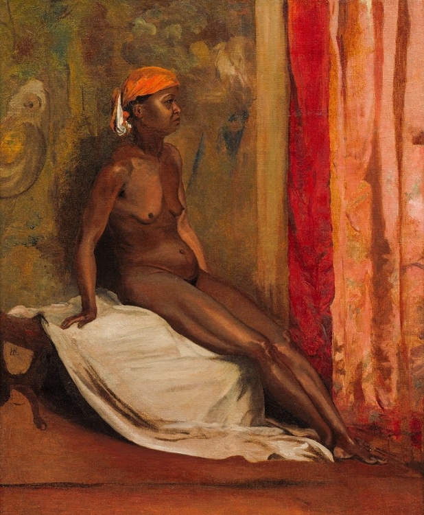 Picture of SEATED AFRICAN WOMAN