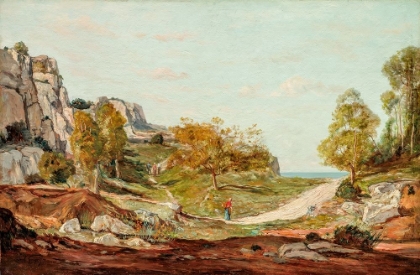 Picture of LANDSCAPE AT SAINT-ANDRE, NEAR MARSEILLES