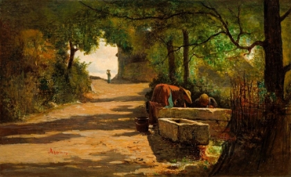 Picture of WELL AT THE SIDE OF A ROAD