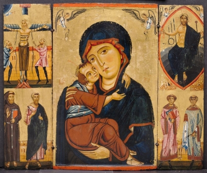 Picture of VIRGIN AND CHILD WITH SAINTS