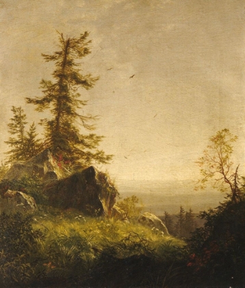 Picture of MORNING ON THE MOUNTAIN 1856