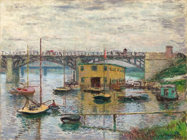 Picture of BRIDGE AT ARGENTEUIL ON A GRAY DAY