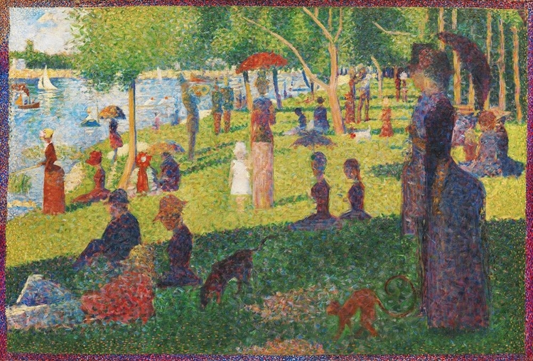 Picture of STUDY FOR A SUNDAY ON LA GRANDE JATTE