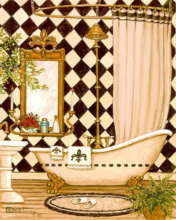 Picture of ELEGANT BATH I