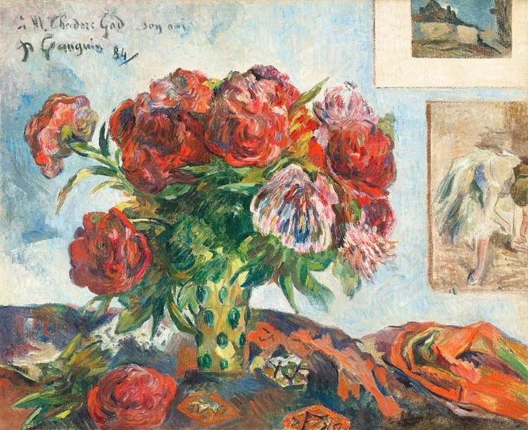 Picture of STILL LIFE WITH PEONIES