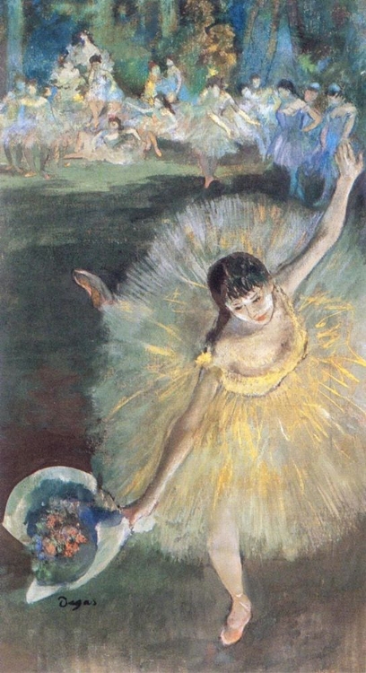 Picture of FIN DARABESQUE, WITH BALLERINA ROSITA MAURI