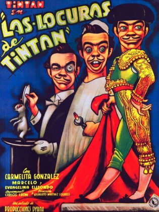 Picture of MEXICAN MOVIE POSTER LAS LOCURAS DE TINTAN