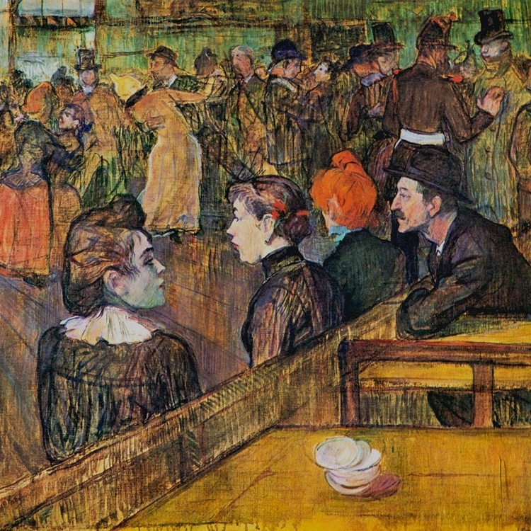 Picture of BALL AT THE MOULIN DE LA GALETTE