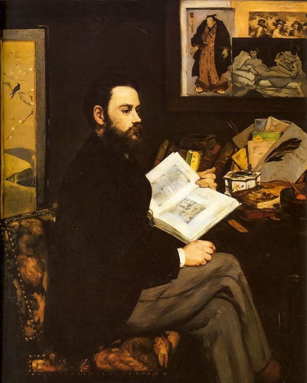 Picture of PORTRAIT OF EMILE ZOLA