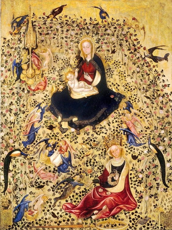 Picture of MADONNA OF THE ROSE GARDEN