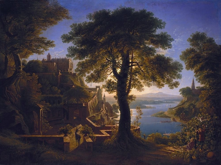 Picture of CASTLE BY THE RIVER