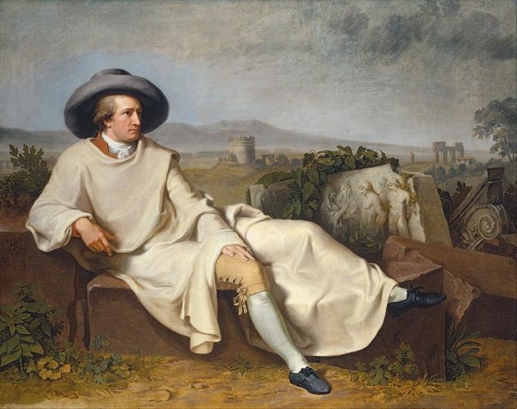 Picture of GOETHE IN THE ROMAN CAMPAGNA