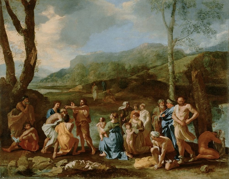 Picture of SAINT JOHN BAPTIZING IN THE RIVER JORDAN