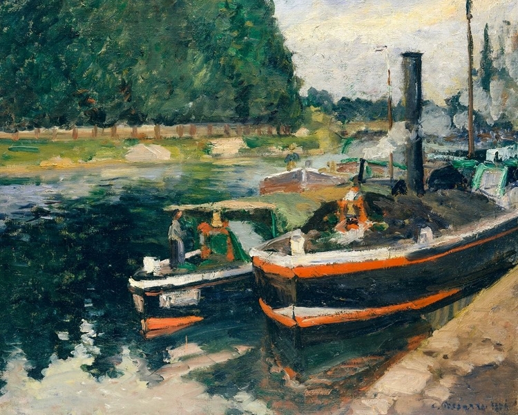 Picture of BARGES AT PONTOISE