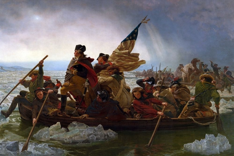 Picture of WASHINGTON CROSSING THE DELAWARE