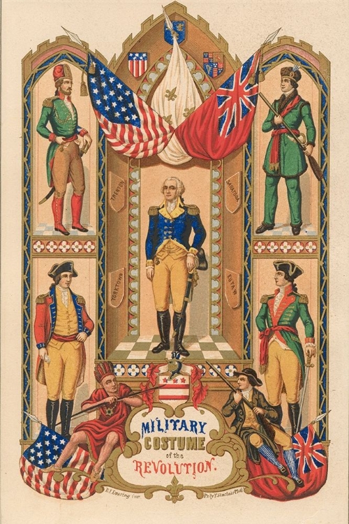 Picture of MILITARY COSTUME OF THE REVOLUTION