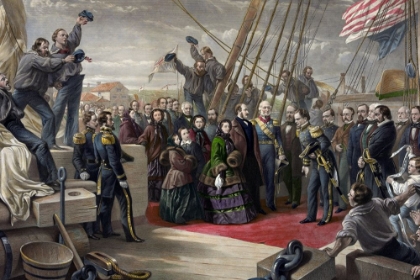 Picture of THE VISIT OF HER MAJESTY QUEEN VICTORIA TO THE ARCTIC SHIP RESOLUTE