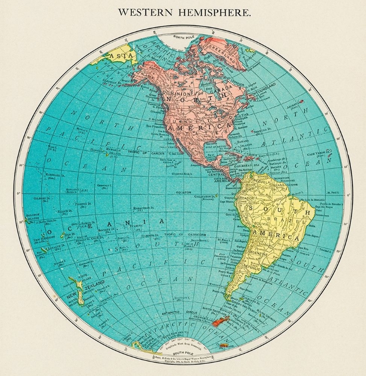 Picture of WESTERN HEMISPHERE-WORLD ATLAS