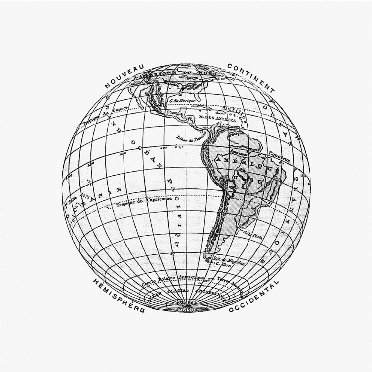 Picture of WORLD ATLAS FROM THE PRACTICAL TEACHING OF GEOGRAPHY 1878