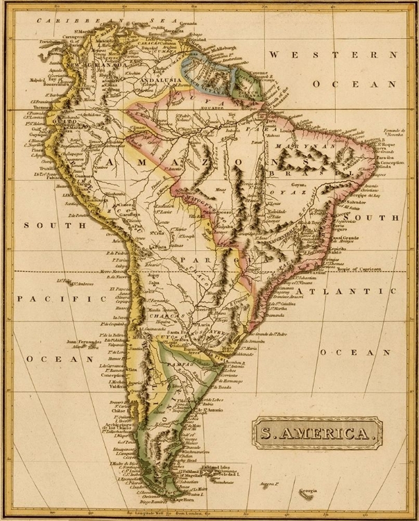 Picture of SOUTH AMERICA 1817