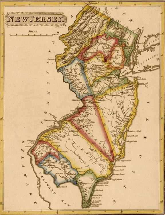 Picture of NEW JERSEY 1817