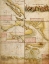 Picture of PORTUGUESE NAVIGATIONAL MAP OF CARIBBEAN PORTS 1630