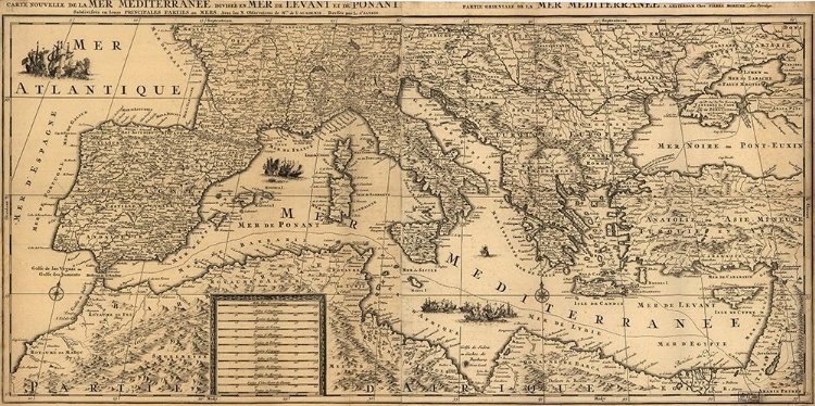 Picture of MEDITERRANEAN SEA 1680