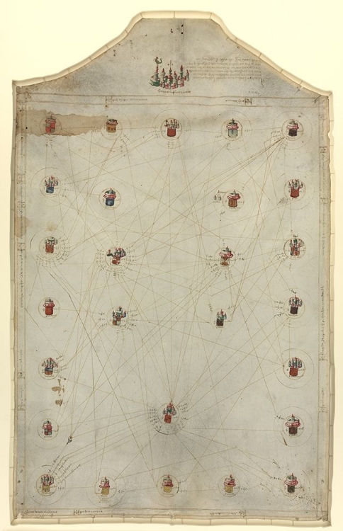 Picture of CHART OF WEIGHTS AND MEASURES IN SEAPORTS 1484