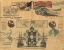 Picture of TELEGRAPH CHART OF AMERICA AND EUROPE 1858