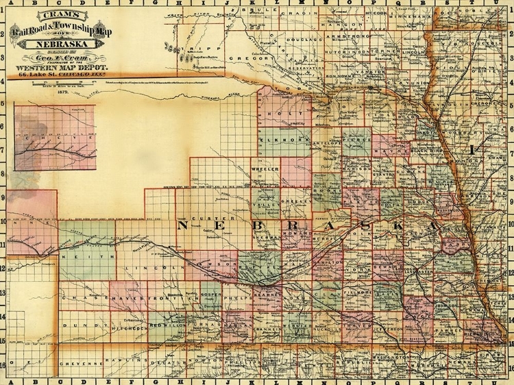 Picture of NEBRASKA 1878