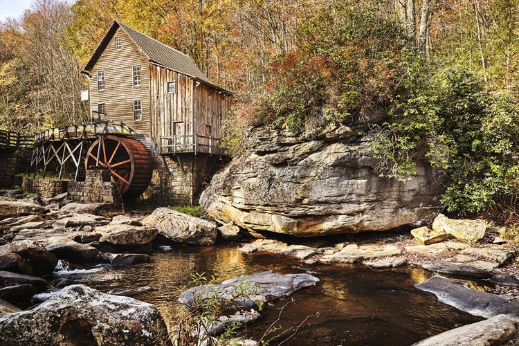 Picture of THE GLADE CREEK GRIST MILL-WEST VIRGINIA-USA