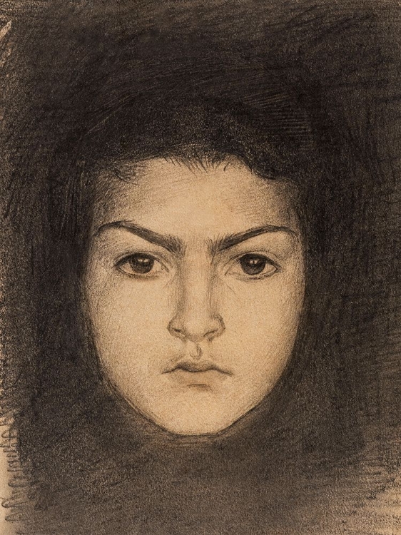 Picture of HEAD OF A WOMAN FRONT