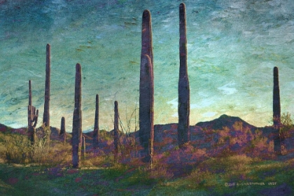 Picture of SAGUAROS PASTEL