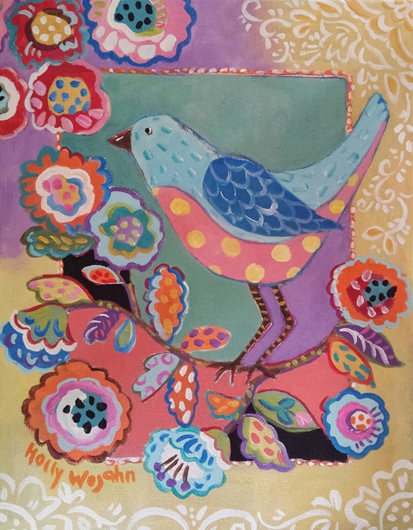 Picture of BLUE BOHO BIRD