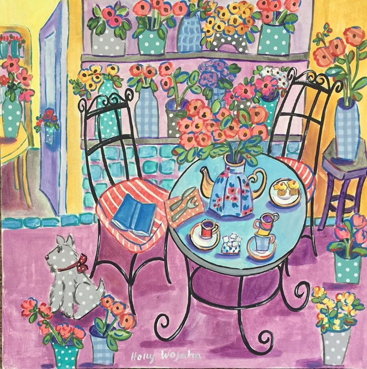 Picture of A FLOWERY CAFÉ