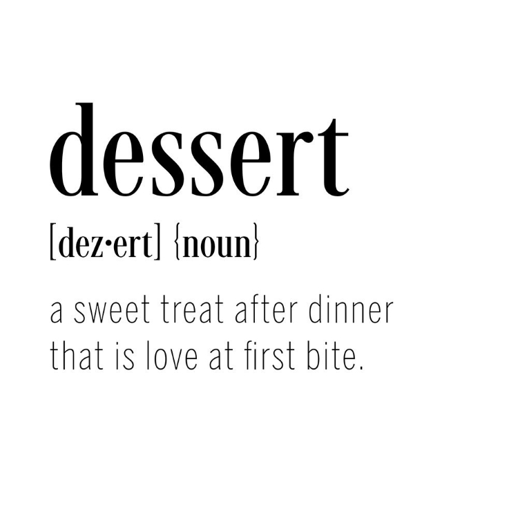 Picture of DESSERT DEFINITION