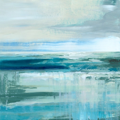 Picture of ABSTRACT SEA AND TEAL
