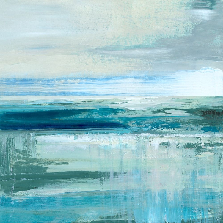 Picture of ABSTRACT SEA AND TEAL