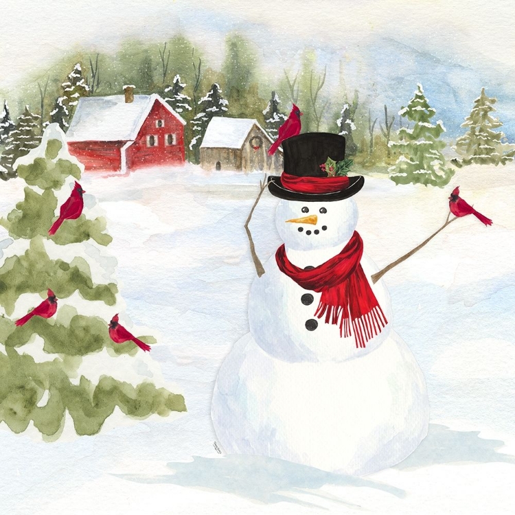 Picture of SNOWMAN CHRISTMAS IV