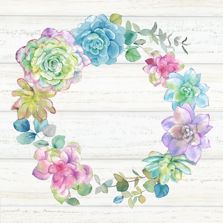 Picture of SWEET SUCCULENTS WREATH IV