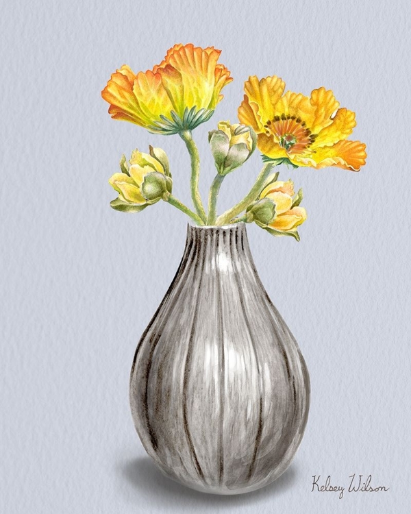 Picture of POPPIES  IN VASE II