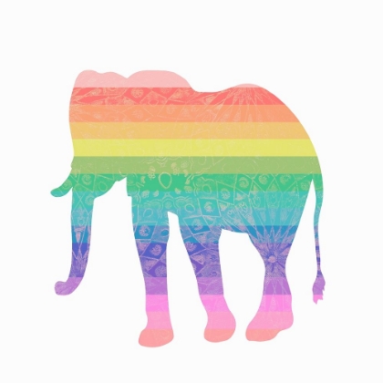 Picture of RAINBOW ELEPHANT