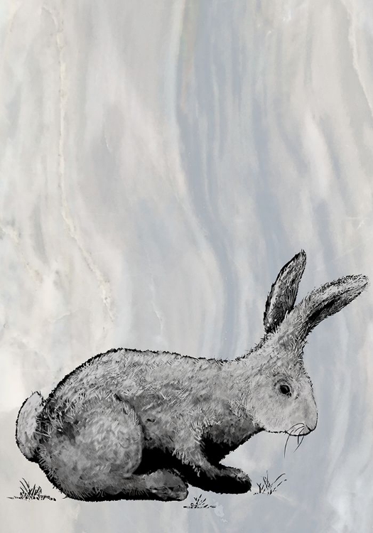 Picture of BUNNY ON MARBLE IV