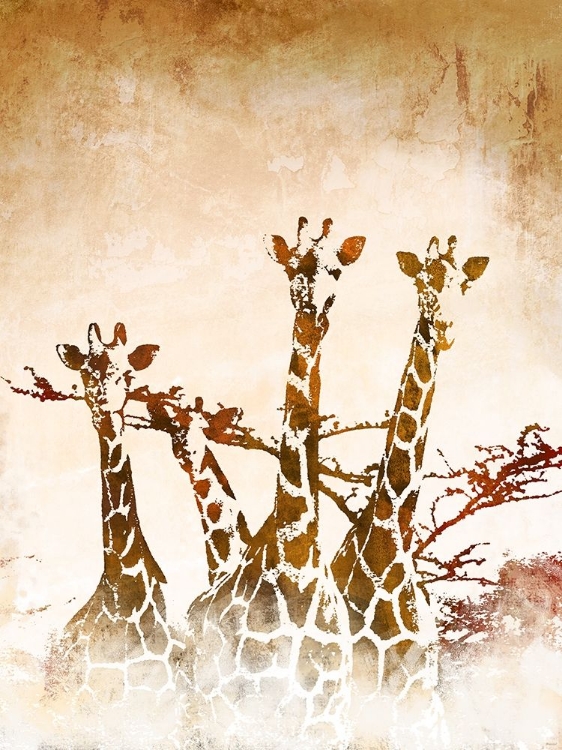 Picture of SAFARI GIRAFFE II