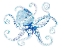 Picture of AZUL DOTTED OCTOPUS I