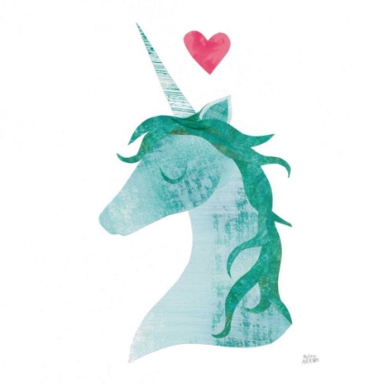 Picture of UNICORN MAGIC II HEART SQ