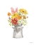 Picture of FARMHOUSE FLORAL VI WHITE