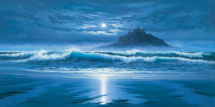 Picture of MOONLIT ST MICHAELS MOUNT